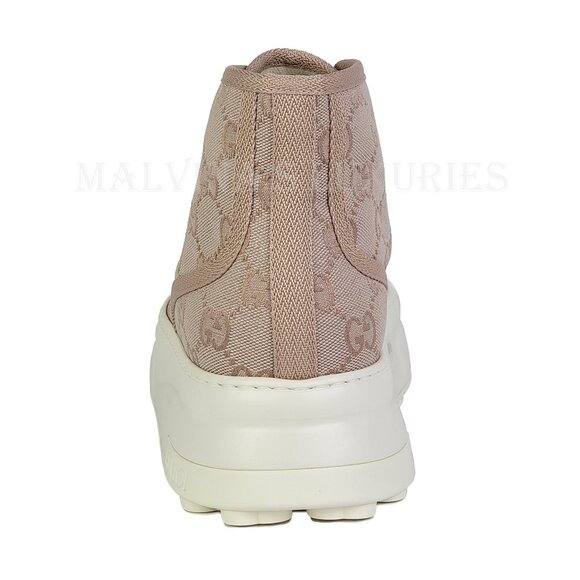 GUCCI SNEAKERS TENNIS 1977 GG SUPREME LOGO CANVAS SHOES  sz 39.5 9.5 US - Picture 4 of 14